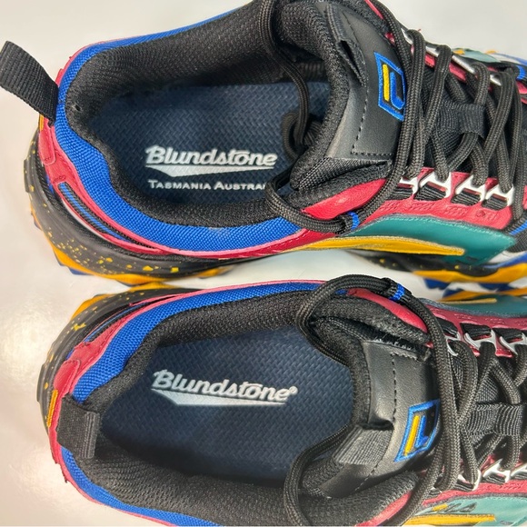 FILA Oakmont TR Y2K 90s 'Black Red Imperial Blue' Trainers Sneaker Shoes Men’s 9 - Picture 13 of 16